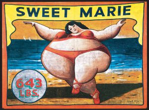 Sweet Marie carnival poster