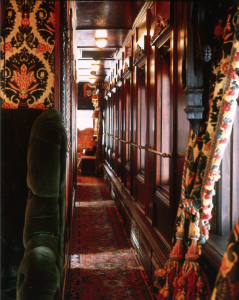 Main passageway to Car 50's three staterooms