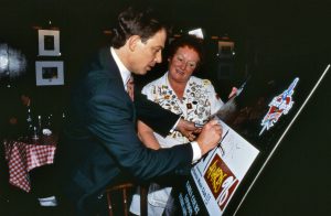 UK Prime Minister Tony Blair and Rita HRC London