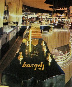 Main guitar bar, Dallas Hard Rock Cafe